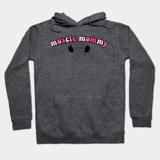 muscle mommy pink Hoodie